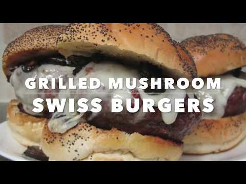 Mushroom Swiss Burgers