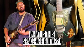 Video thumbnail for What's This Space-Age Guitar?! Baranik RE-1 (Bartees Strange) by Premier Guitar