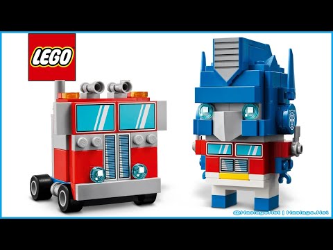 Store Exclusive! LEGO Brickheadz Transformers Optimus Prime Robot