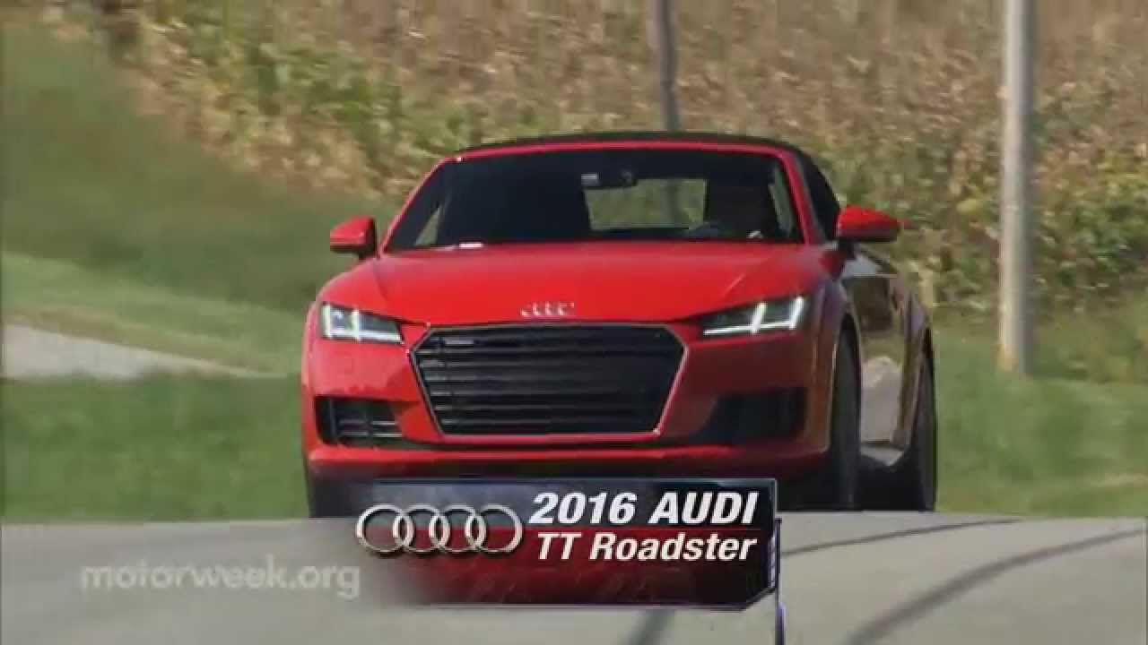 MotorWeek | Road Test: 2016 2016 Audi TT