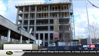 Huntsville city hall construction project “on track”