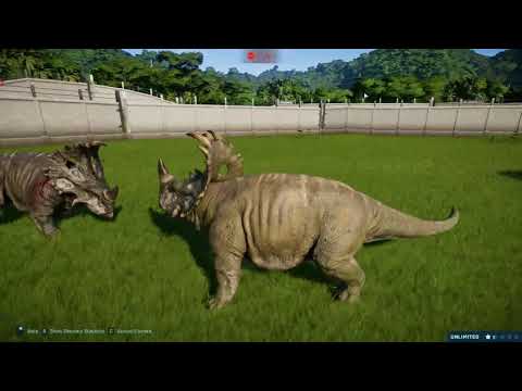 Jurassic World Evolution Skin Battles - Sinoceratops