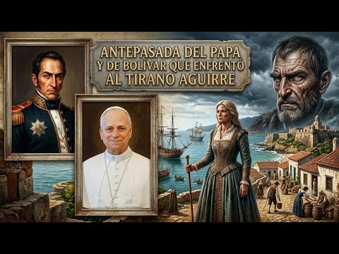 Ana Vásquez de Rojas, antepasada del papa León XIV y de Bolívar.