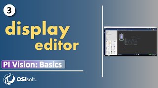 PI Vision: Noções básicas - Editor de exibição