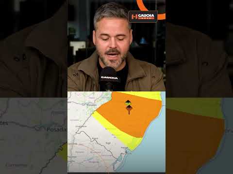 ALERTA para TEMPORAIS e CHUVAS no RS novamente | Gaúcha Hoje