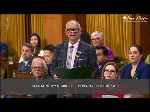 United We Stand for Canada | Ernie Klassen | Member of Parliament for South Surrey—White Rock
