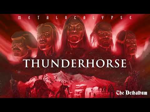 Metalocalypse: Dethklok | Thunderhorse (Lyric Video) | Adult Swim