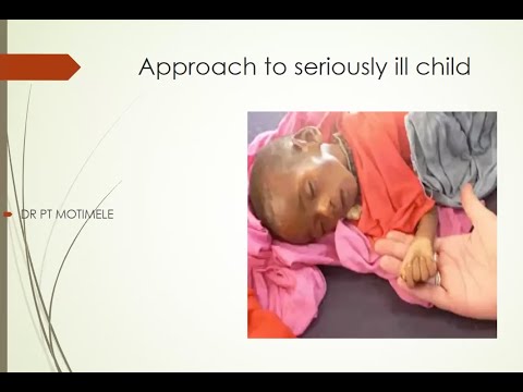 RO2022 Structured approach to the seriously ill child Dr Motimele
