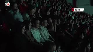 Boluda Yüzlerce Kişi Milli Maç İçin Tek Yürek Oldu