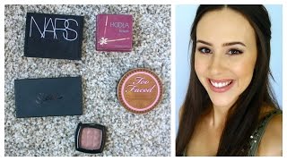 Favorite bronzers - Nars, Too Faced, Benefit, Sleek and NYX + Swatches
