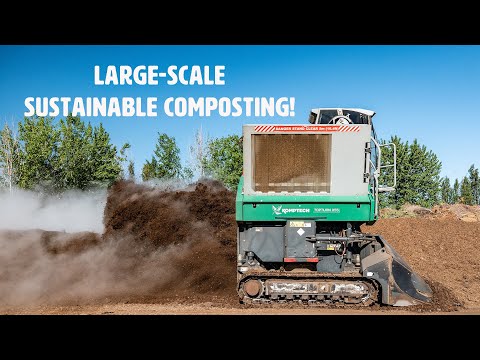 LARGE-SCALE Composting