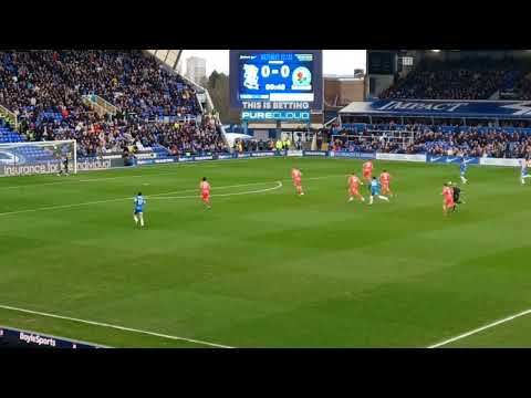 George Hall powers through!! A decent chance ... almost a goal! Deeney is right!! Hope he stays!