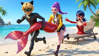 MERMAID LADYBUG TAIL Is STOLEN By Rumi & Cat Noir [ SODA POP ] Lady Bug & Kpop Demon Hunters MV