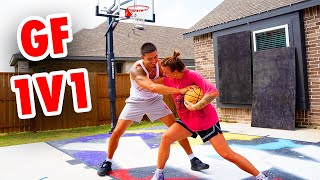 1v1 vs My GIRLFRIEND For A New Pair Of Shoes!!