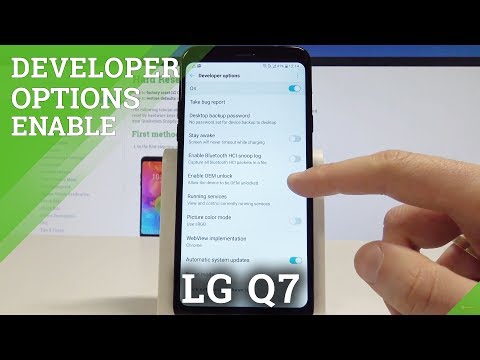 LG Q7 Developer Options / Unlock Developer Settings / Enable OEM Unlocking