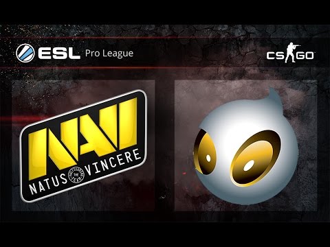 CS:GO - NaVi vs. Dignitas [Cbble] - ESL Pro League Season 1 Finals - Group A Map 1