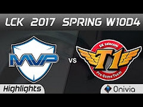 MVP vs SKT Highlights Game 2 LCK Spring 2017 W10D4 MVP vs SK Telecom T1