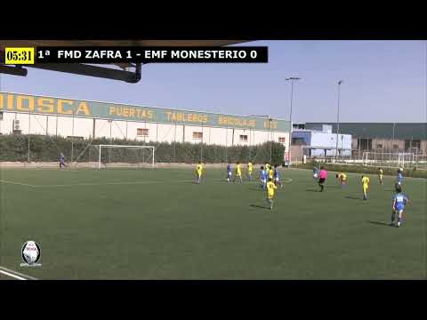 CADETES DIV DE HONOR   FMD ZAFRA -  EMF MONESTERIO  (19-03-2022)