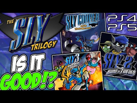 The Sly Trilogy Is Now On PS4/5!  But Is It Good?  Well...