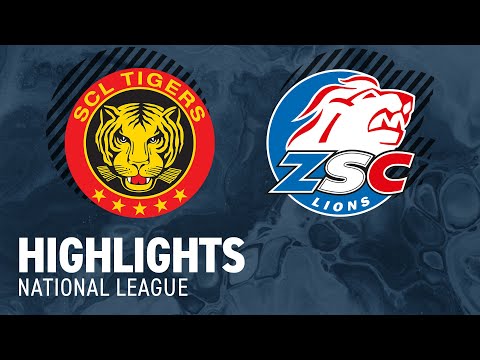SCL Tigers vs. ZSC Lions 1:4 - Highlights National League