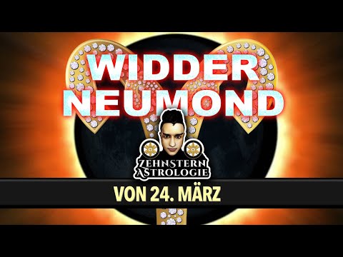 DER NEUMOND IN WIDDER AM 24. MÄRZ 2020 | #ZehnsternAstrologie