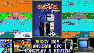 [AMSTRAD CPC] Buggy Boy - Longplay & Review