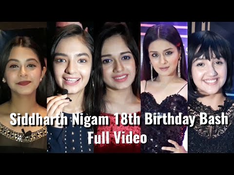 Full Video: Siddharth & Abhishek Nigam's Birthday Bash 2018 - Anushka, Avneet, Jannat, Ashnoor