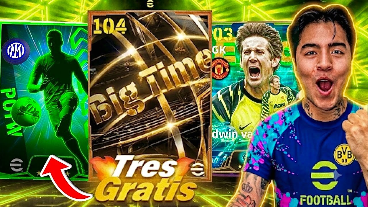CONFIRMAN Primeros BIGTIME eFootball😍Carta Bellisima🎁x2 POTW GRATIS🎁Y NUEVAS LEYENDAS BASE DE DATOS✅