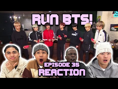 OUR FIRST TIME WATCHING RUN BTS EP 35!