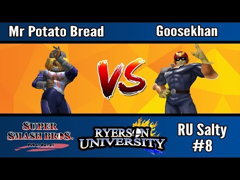 RU-Salty Summer 2018 #8 - Mr Potato Bread (Sheik) vs Goosekhan (Captain Falcon) - Losers Round 5