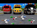 Wheels On The Bus Baby Songs Nursery Rhymes Kids Songs BeepGreenBus