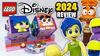 LEGO Disney Pixar Inside Out 2 Mood Emotions Cubes (43248) - 2024 Set Review