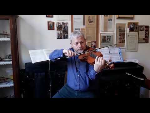 Fabio Biondi plays the new  Yael Rosenblum baroque violin, Torino 2021