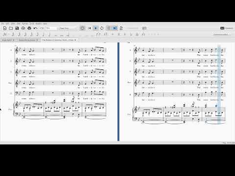 The Ballad of Sweeney Todd (Finale) with Vocal Line