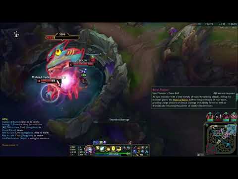Ezreal Baron Steal (The Baron Sniperroo !)