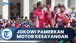 Sebelum Parade MotoGP Indonesia 2022, Jokowi Pamerkan Motor Kesayangan kepada Para Pembalap