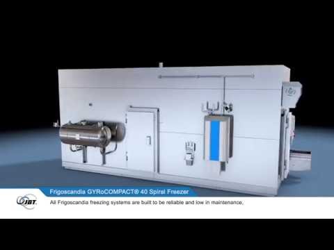 Frigoscandia GYRoCOMPACT® 40  Self-stacking Spiral Freezer