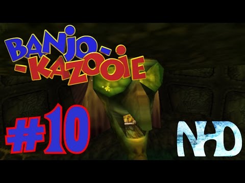 Let's Play  Banjo-Kazooie (pt10) Gruntilda's Lair (Hot Painting)
