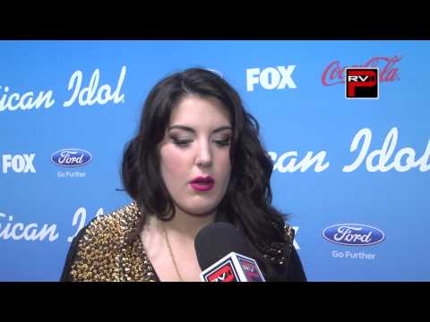 Kree Harrison says vote and talks about performance with pinched nerve - American Idol Season 12