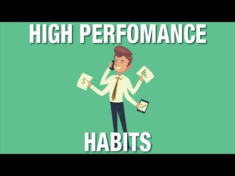 高績效的習慣--成功人士的習慣 (High Performance Habits - Habits of Successful People)