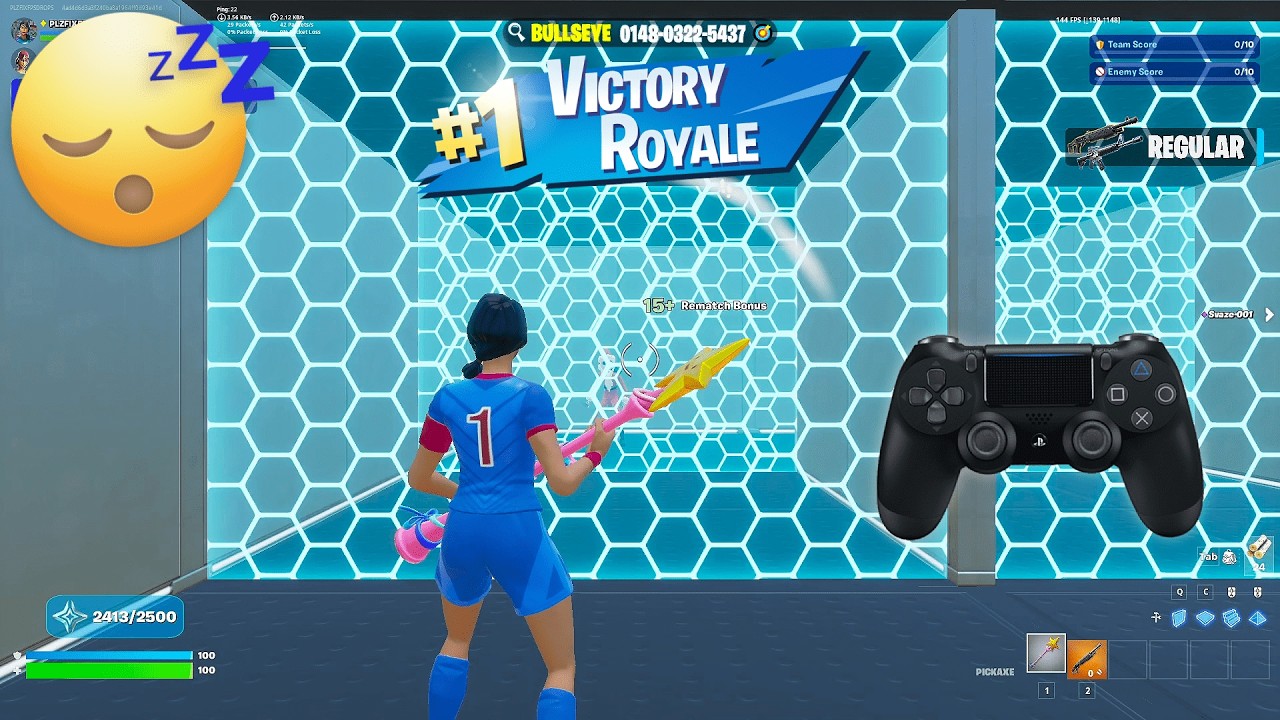 PS4 Controller😴Piece Control 2v2 Gameplay🏆 (144FPS)