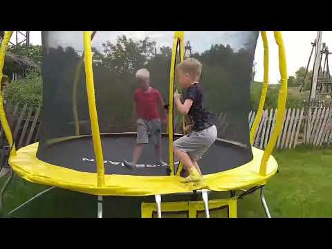 Отзыв на каркасный батут с защитной сеткой Батут KOENIGSMANN T-12