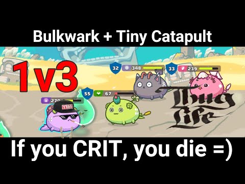 1v3 You Crit, You Die!! Full Reflect Meta - Axie Infinity
