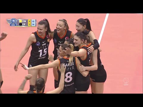 Tijana Boskovic | 2019.03.14 CEV Champions League | Quarter Final | CON vs EBI (5-4)