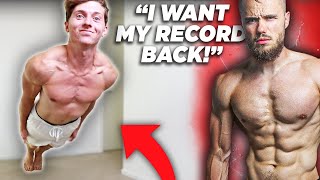 Most Real NO HANDS Pushups In A Row (Breaking Igor Voitenkos Record)