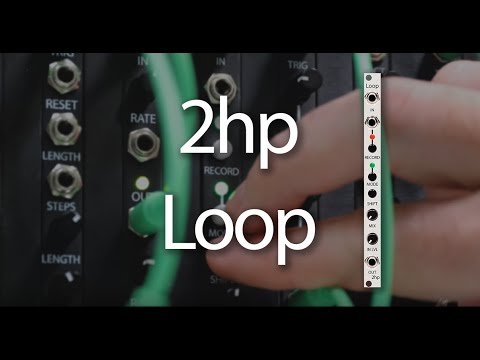 2hp Loop -Sound On Sound Looper Silver (BPNYC) image 3