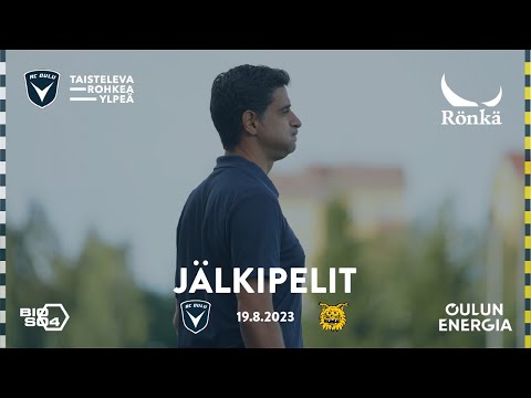 Rönkä jälkipelit AC Oulu - Ilves 19.8.2023 (Veikkausliiga)