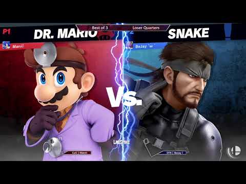 Lagspike 29 - SYN | BeJay! (Snake) vs CoS | Monti (Dr. Mario) Loser Quarters