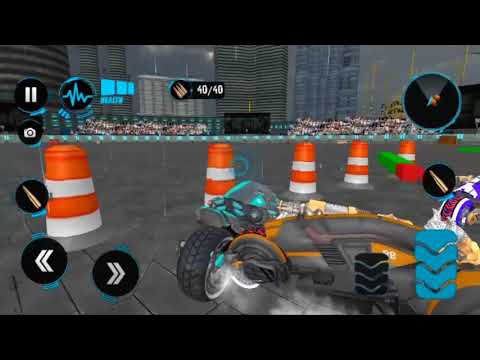 Bike Racing Futuristic Demolition Derby Video