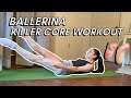 5 MINUTE Core Workout Ballerina Workout No Equipment Beginner Friendly Workout W Tabatas
